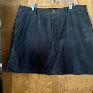 Woman Within Black Skort